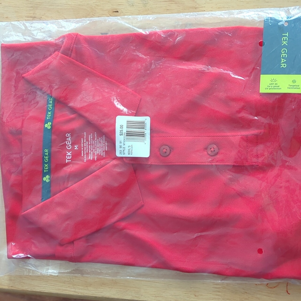 Men's Tek Gear Short Sleeve Polo Shirt